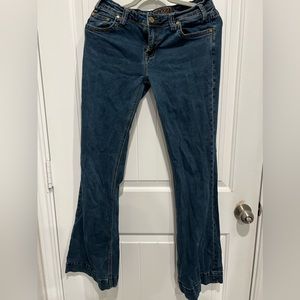 Rock N Roll Cowgirl Trouser Jeans, Size 30x34